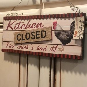 💕💕Kitchen Closed wall decor💕💕